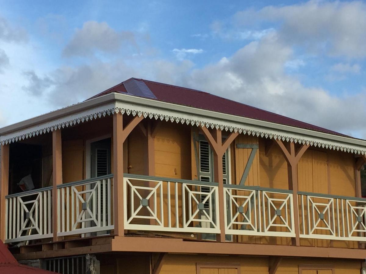 Habitation Baliache - Maison créole avec jardin privatif, plage à 200m Deshaies Exterior foto